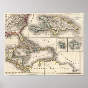 North America Southeast Poster
