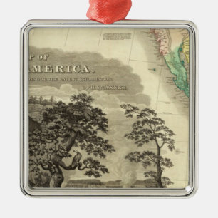 North America Southwest Metal Ornament