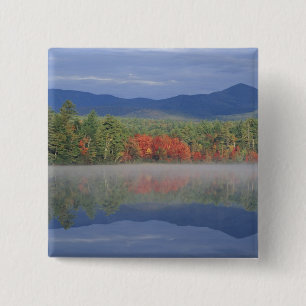 North America, US, NH, Fall reflections in Button
