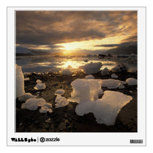 North America, USA, Alaska, Ice Bay, Icescape, Wall Decal