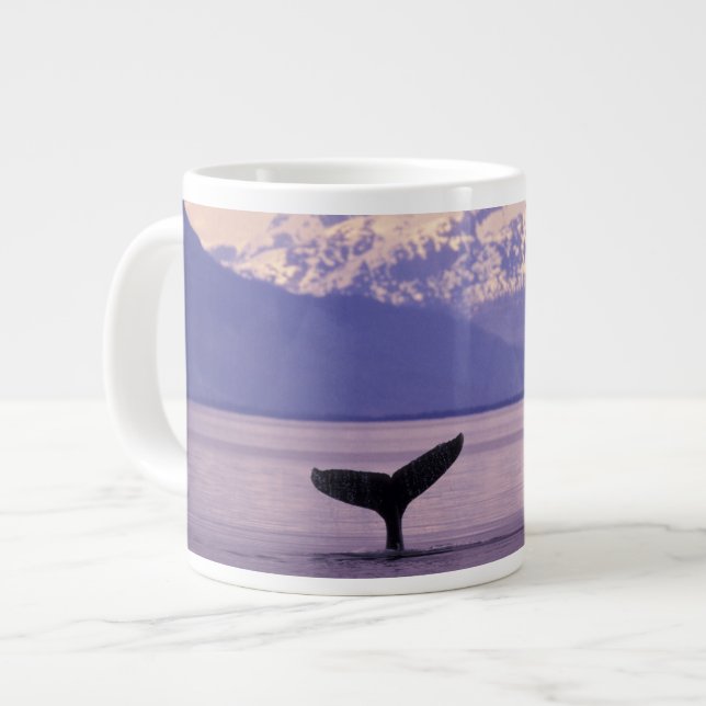 North America, USA, Alaska, Inside Passage. Giant Coffee Mug (Front Left)