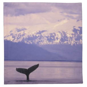 North America, USA, Alaska, Inside Passage. Napkin