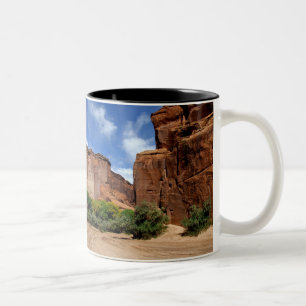 North America, USA, Arizona, Navajo Indian 5 Two-Tone Coffee Mug