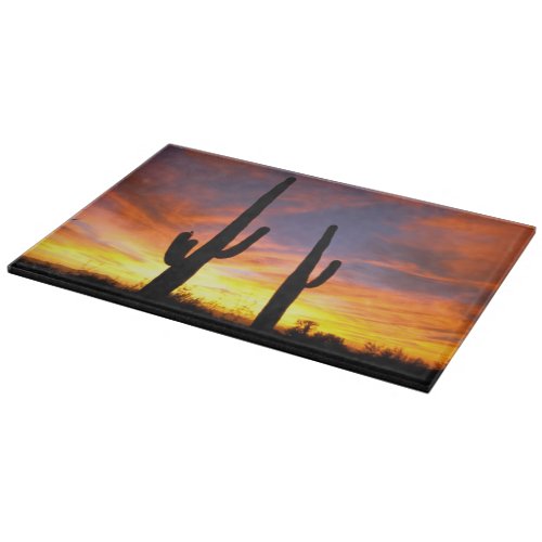 North America USA Arizona Sonoran Desert Cutting Board