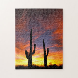 North America, USA, Arizona, Sonoran Desert Jigsaw Puzzle