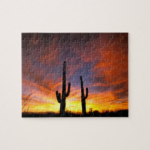North America USA Arizona Sonoran Desert Jigsaw Puzzle