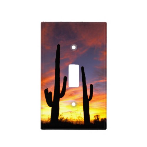 North America USA Arizona Sonoran Desert Light Switch Cover