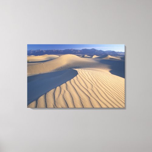 North America USA Califorinia Death Valley 3 Canvas Print