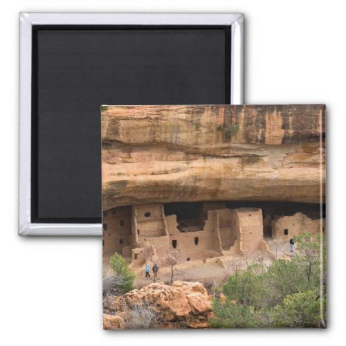 North America USA Colorado Cliff dwellings Magnet