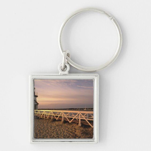 North America, USA, Massachusetts, Nantucket 3 Keychain (Front)