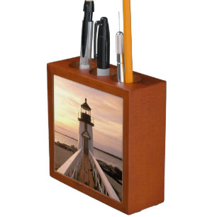 North America, USA, Massachusetts, Nantucket 4 Desk Organizer