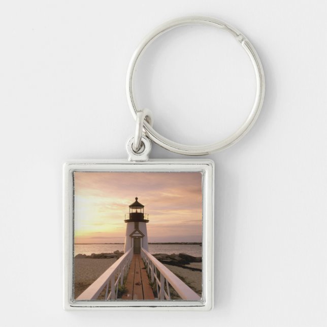 North America, USA, Massachusetts, Nantucket 4 Keychain (Front)