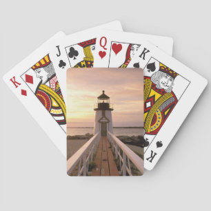 North America, USA, Massachusetts, Nantucket 4 Poker Cards