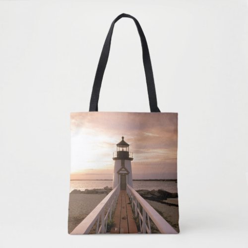 North America USA Massachusetts Nantucket 4 Tote Bag