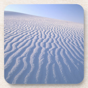 North America, USA, New Mexico, White Sand Dunes Drink Coaster