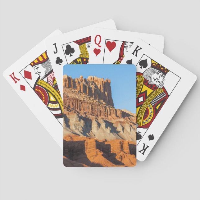 North America, USA, Utah, Torrey, Capitol Reef 3 Poker Cards (Back)