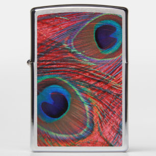 North America, USA, WA, Redmond, Peacock Zippo Lighter