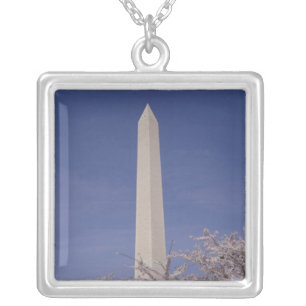 North America, USA, Washington D.C.. Washington Silver Plated Necklace