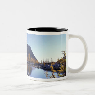 North America, USA, Washington, Enchantment Two-Tone Coffee Mug