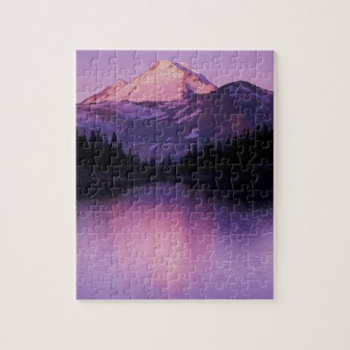 North America USA Washington Mount Baker Jigsaw Puzzle