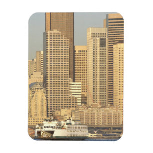 North America, USA, Washington State, Seattle. Magnet