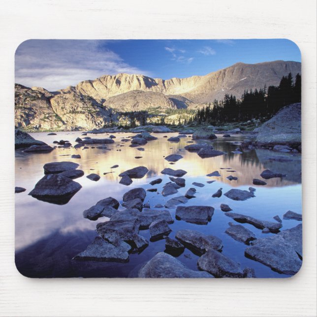 North America, USA, Wyoming, Yellowstone 3 Mouse Pad (Front)