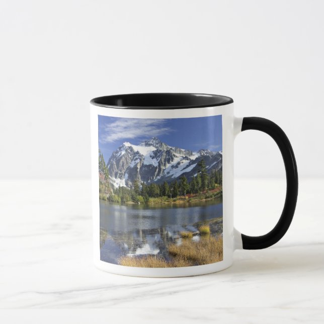 North America, Washington, Cascades. Mt. Shuksan Mug (Right)