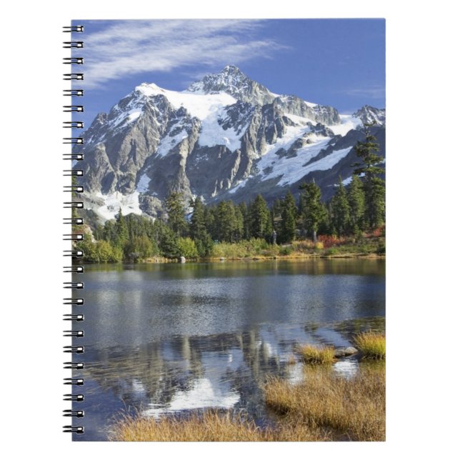 North America, Washington, Cascades. Mt. Shuksan Notebook (Front)