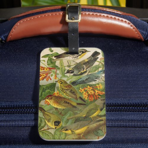 North American Birds  Gustav Mützel Luggage Tag