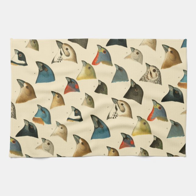 North American Birds Towel (Horizontal)