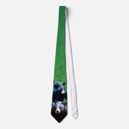 North American Black Bear Tie