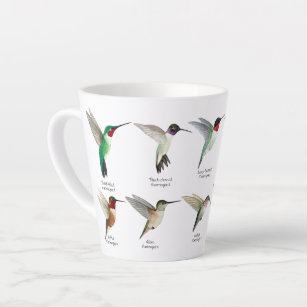 North American Hummingbirds Latte Mug