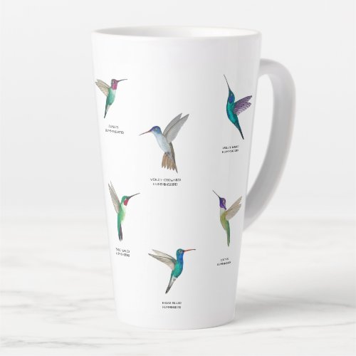 North American Hummingbirds  Latte Mug
