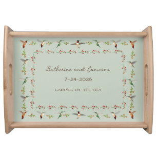 North American Hummingbirds Serving Tray