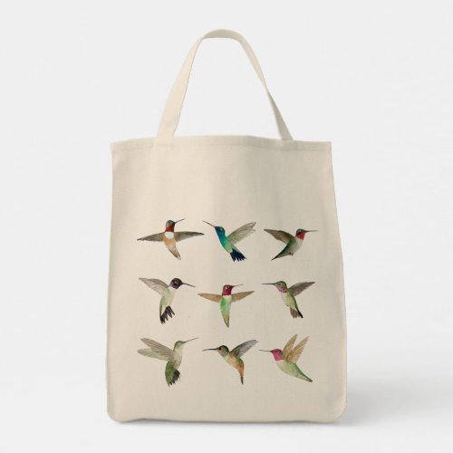 North American Hummingbirds Tote Bag