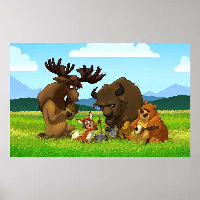 North American Jug Band Poster (Front)