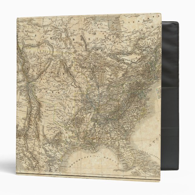 North American Map Binder (Front/Inside)