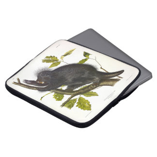 North American or Canada Porcupine by Audubon Laptop Sleeve
