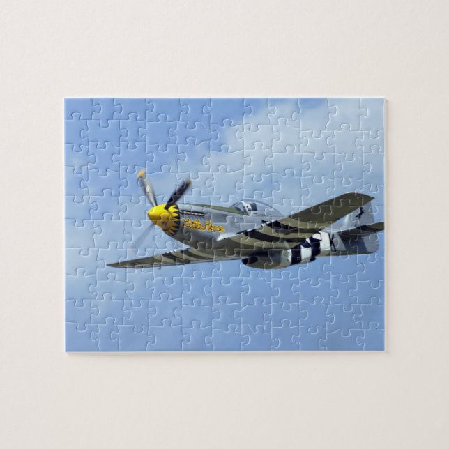 North American P-51D Mustang, Little Horse Jigsaw Puzzle (Horizontal)