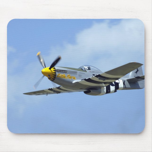 North American P-51D Mustang, Little Horse Mouse Pad (Front)