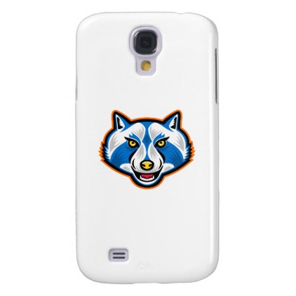 North American Raccoon Mascot Galaxy S4 Case