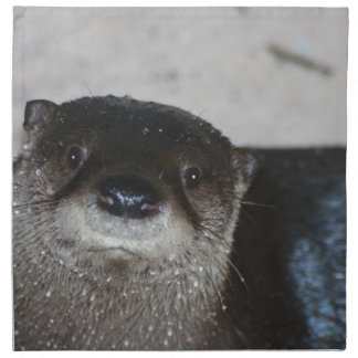 North American River Otter Cloth Napkin