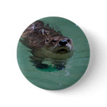 North American River Otter Pinback Button