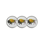 North American Sacred Buffalo  New Mexico Golf Ball Marker