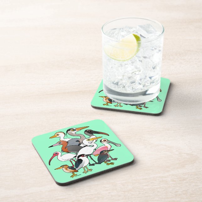 North American Waders Beverage Coaster (Right Side)
