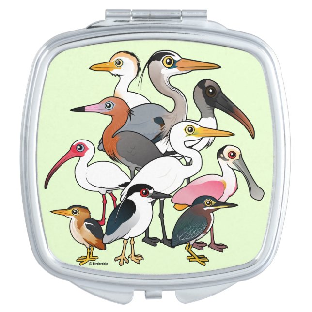 North American Waders Compact Mirror (Front)