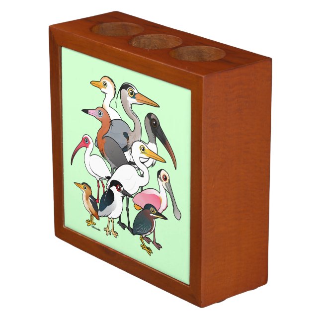 North American Waders Desk Organizer (Angled)