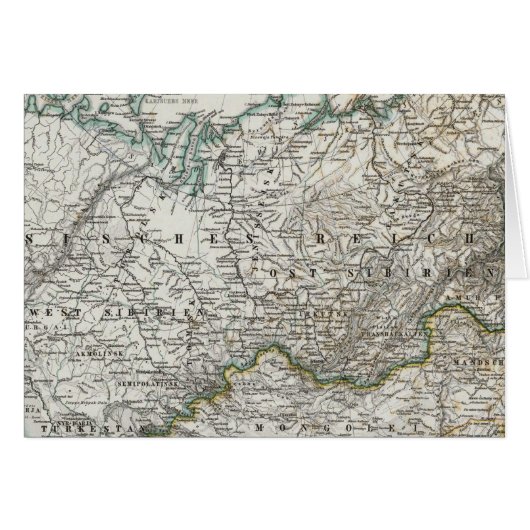 North and Central Asia Cards (Front Horizontal)