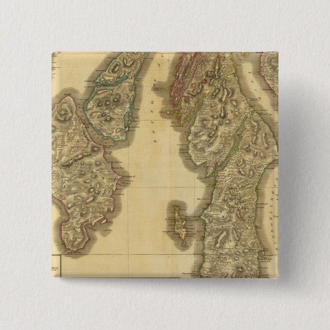 North Argyllshire 2 Pinback Button (Front)