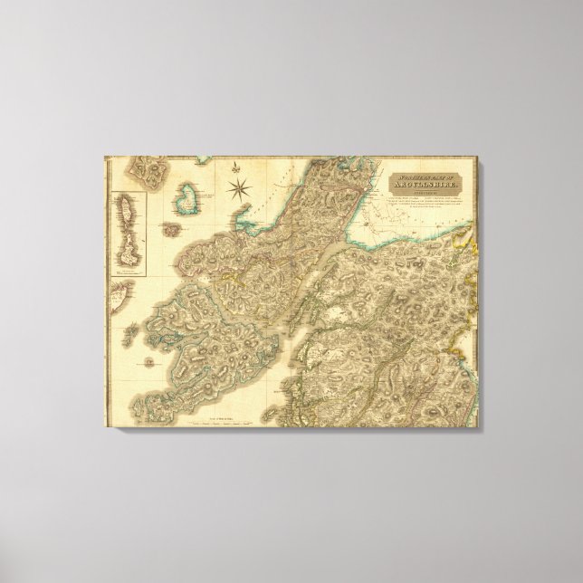 North Argyllshire Canvas Print (Front)